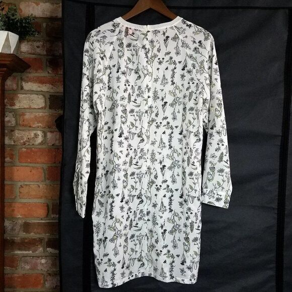 Joe Fresh White Floral Shift Dress - Picture 5 of 10